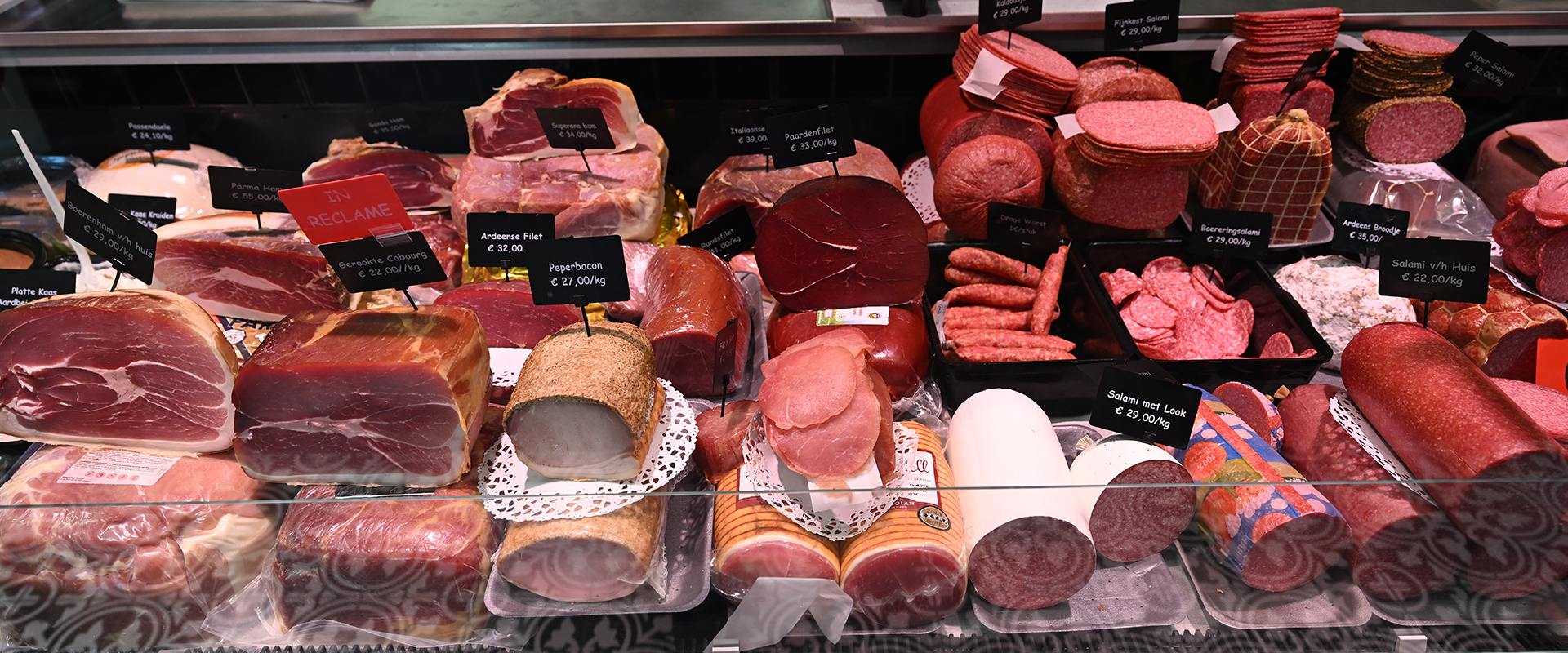 Charcuterie van het huis